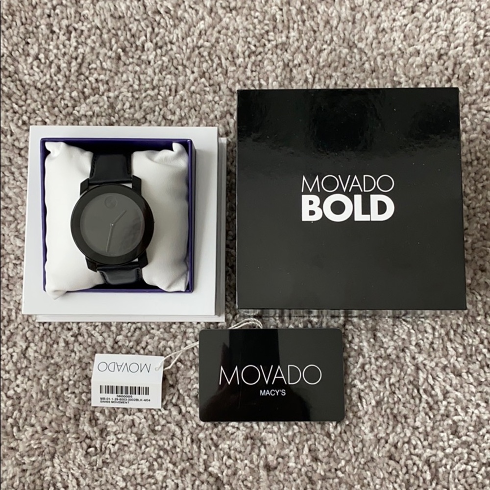 Movado BOLD watch (unisex)